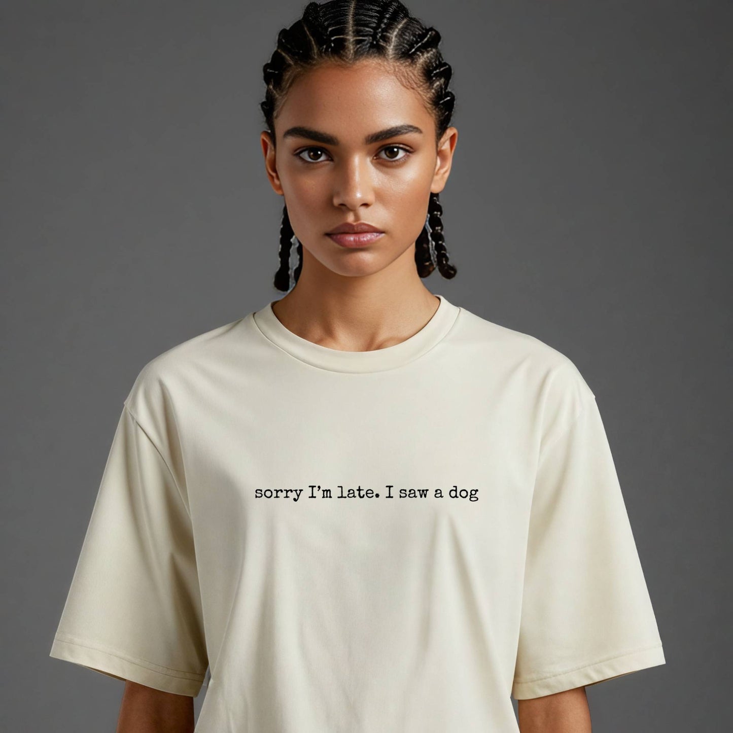 Sorry I’m Late I Saw a Dog Tee