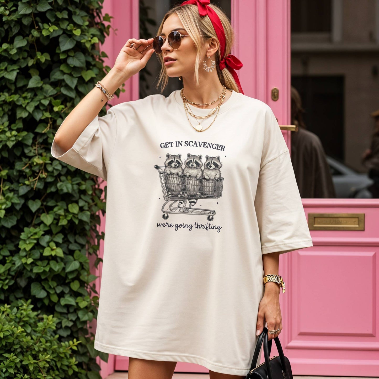 Get in Scavenger We’re Going Thrifting Tee