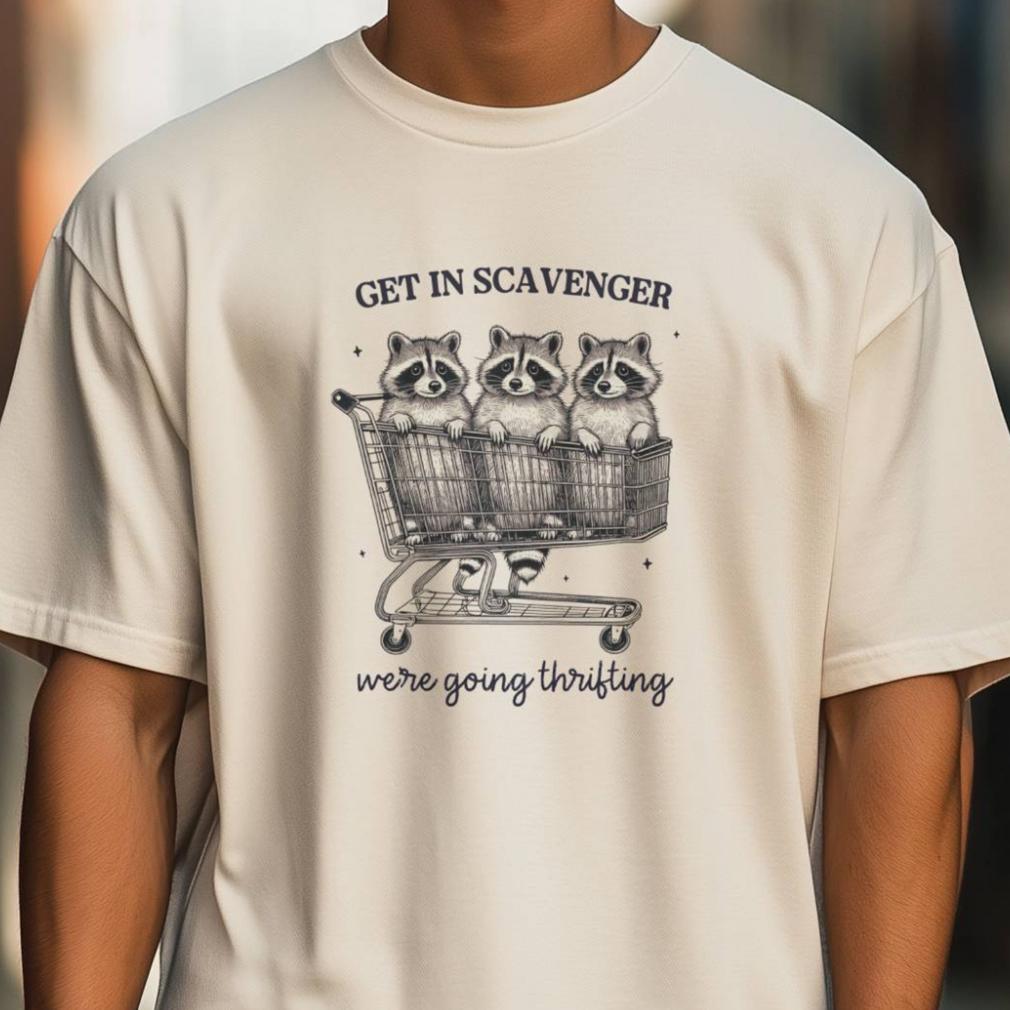 Get in Scavenger We’re Going Thrifting Tee