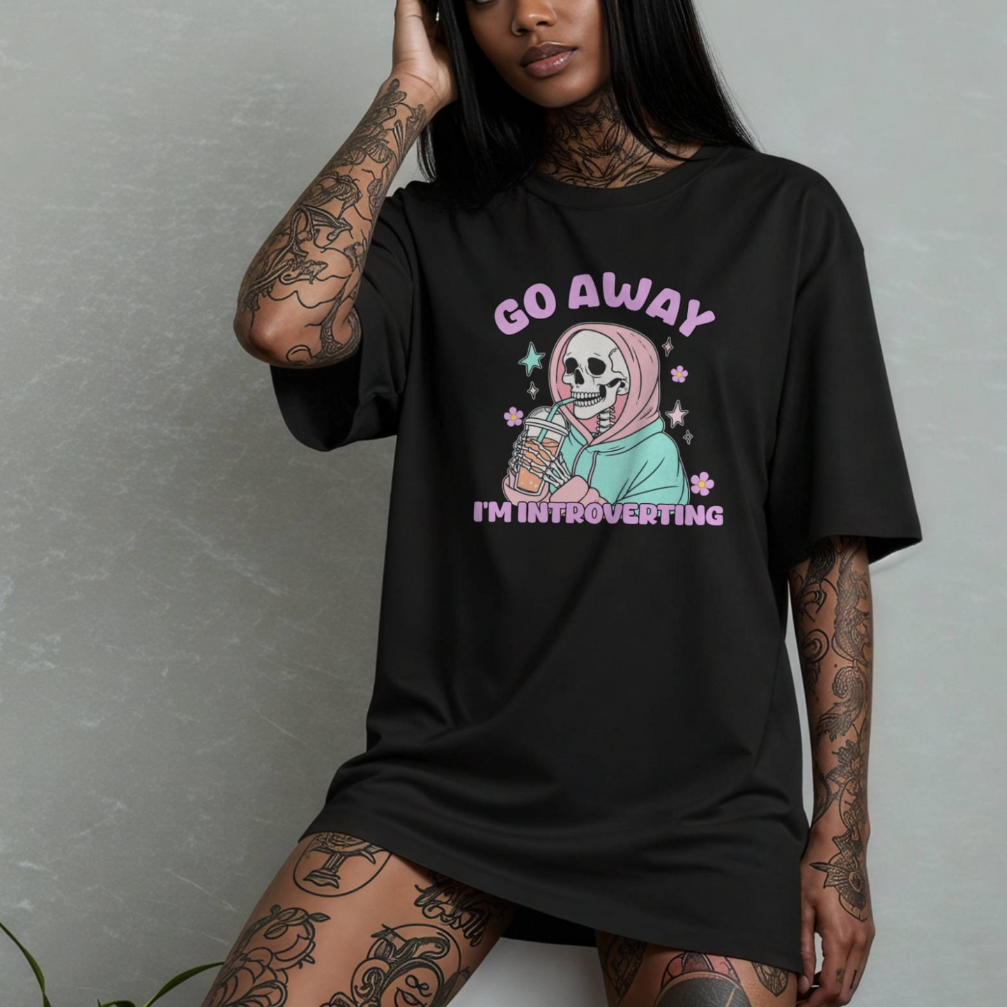 Go Away I’m Introverting Tee