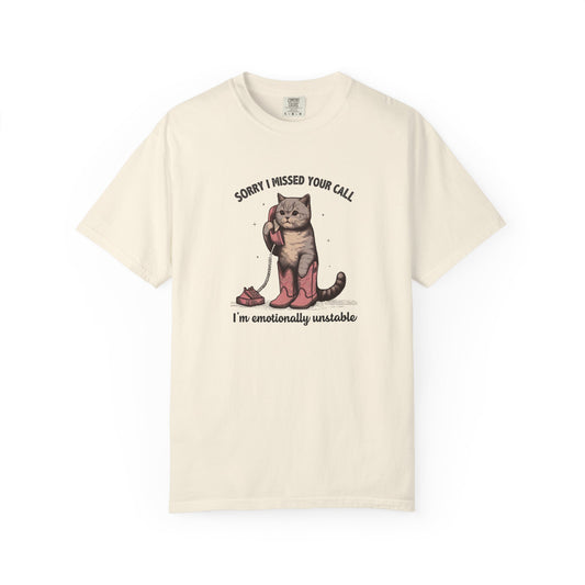 Sorry I Missed Your Call Tee