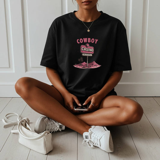 Cowboy Casino Motel Tee