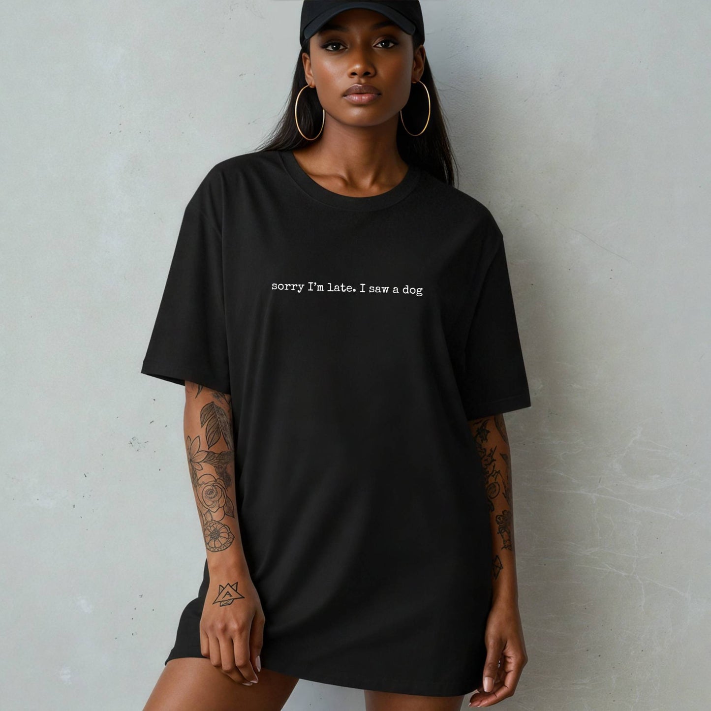 Sorry I’m Late I Saw a Dog Tee
