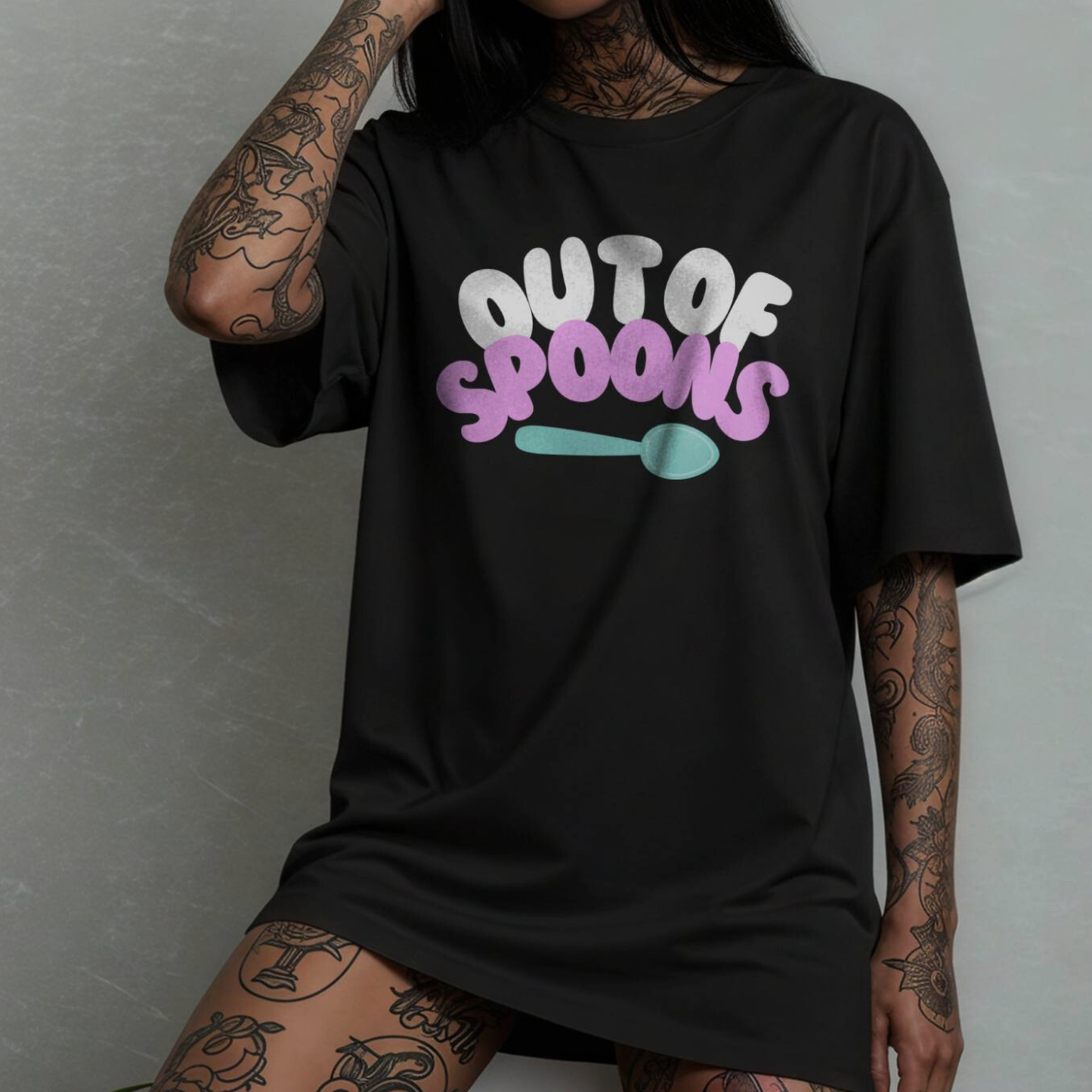 Out of Spoons Tee