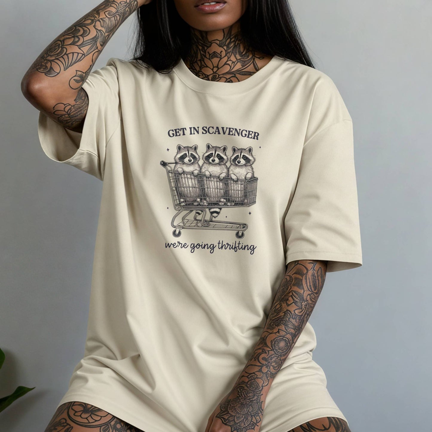 Get in Scavenger We’re Going Thrifting Tee