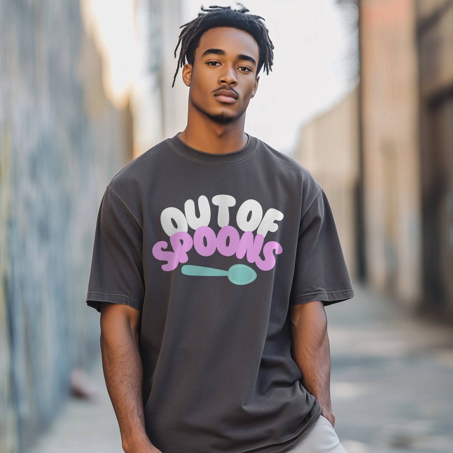 Out of Spoons Tee